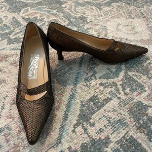 Ferragamo heels size 8.5
